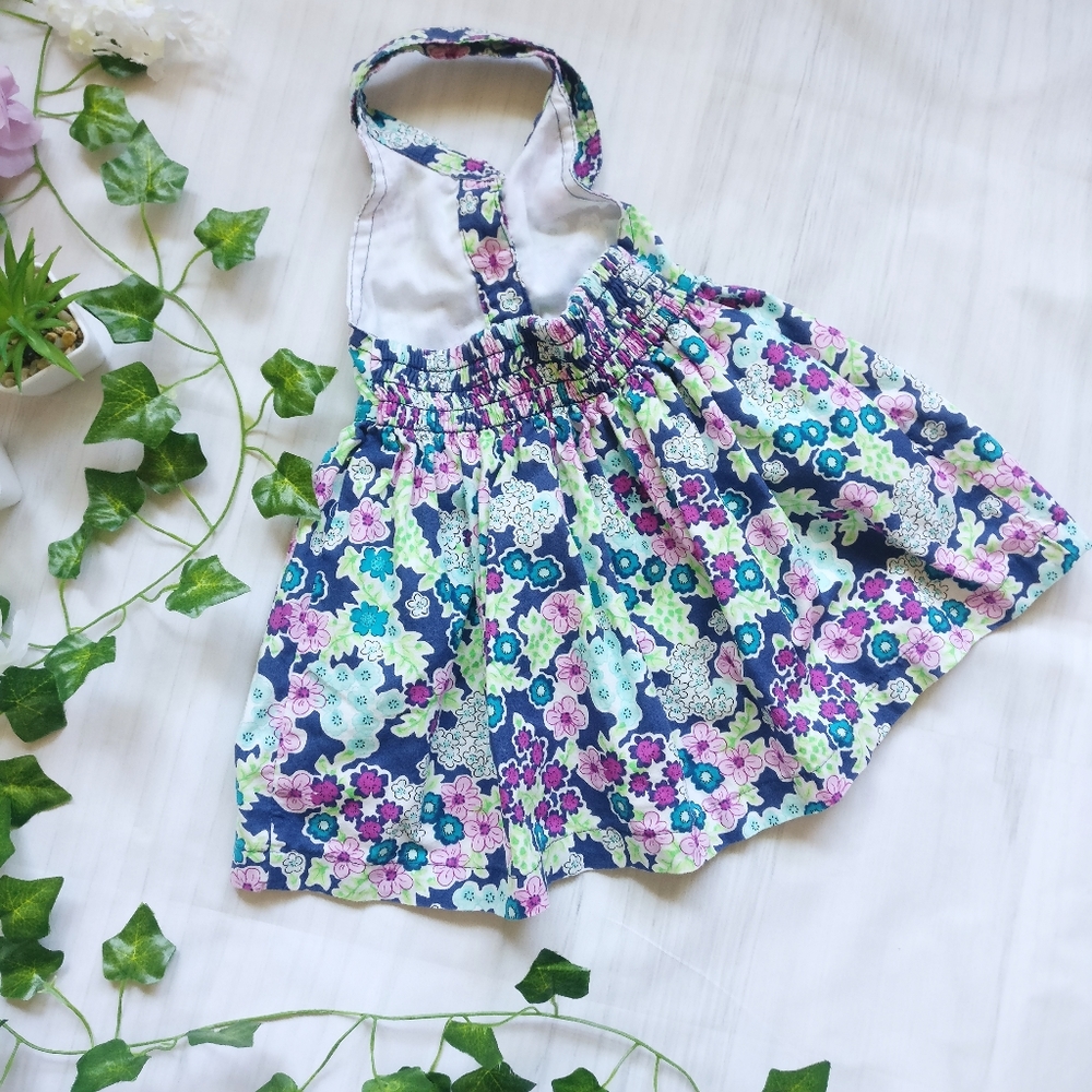 🍒 Floral Dress with Bloomers - Picture 4 of 5